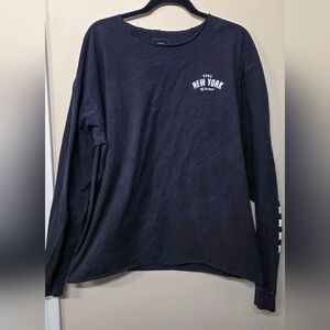 Vans Black Long Sleeve Shirt
